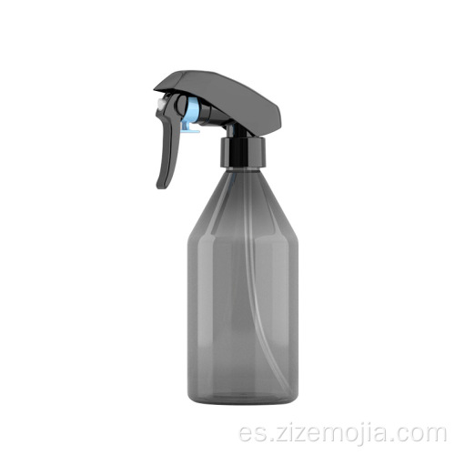 Botella de spray de bomba verde y gris de 300 ml